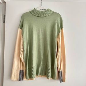 COS - Colorblock Turtleneck Sweater (XS)